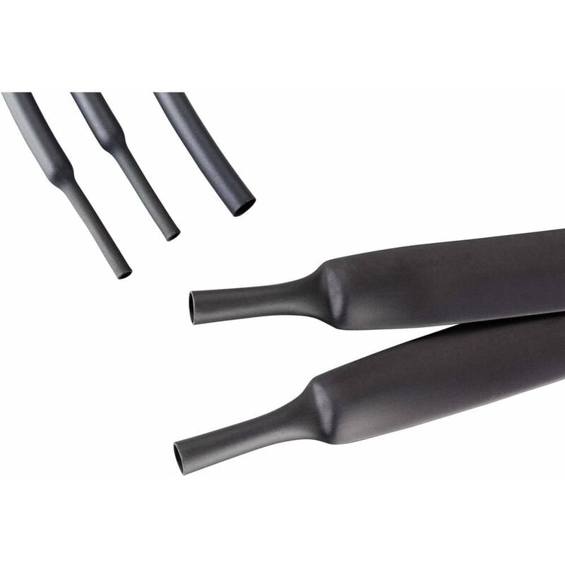 HRA2 235/65 Gaine thermorétractable avec colle noir 235 mm 65 mm Taux de retreint:4:1 1.22 m - Hongshang