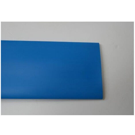 Gaine thermorétractable bleue paroi mince Ø 38-19mm longueur 1m retreint 2/1 réf 135937-5 CGPT 38-19 Tyco