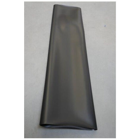 Gaine thermorétractable noire non étanche paroi épaisse Ø 160-50mm longueur 1m ref 136013-1 MWTM 160-50 Tyco