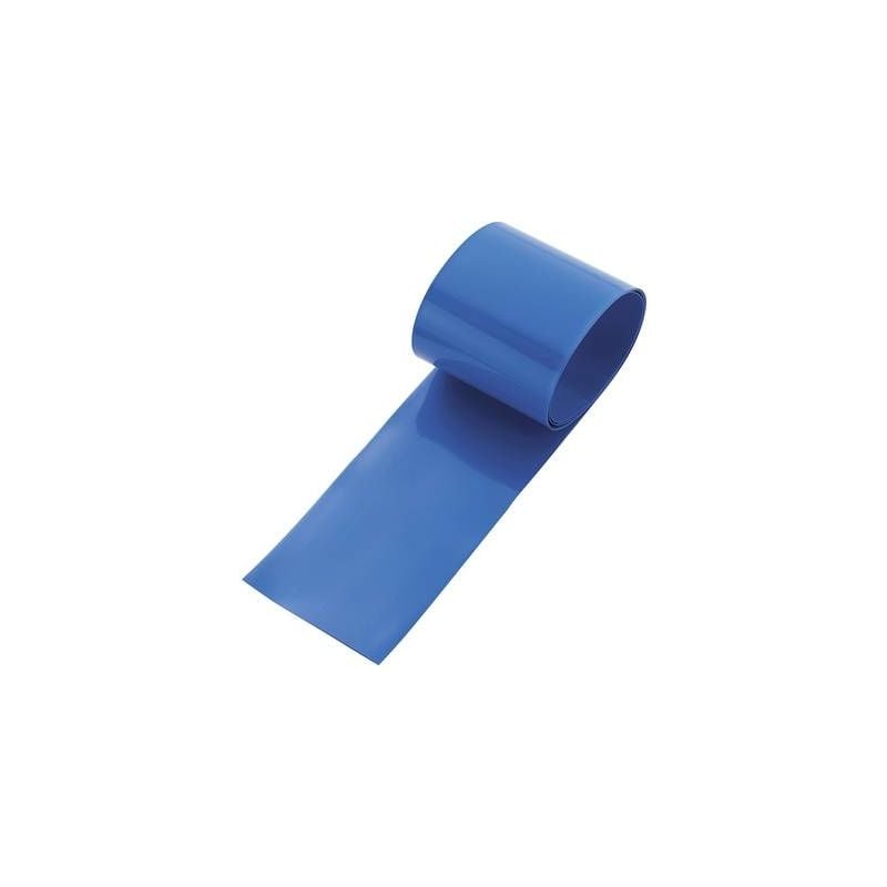Tru Components - gaine thermorétractable pour batteries sans colle 2:1 93014C88 1570886 bleu ø avant retreint: 44 mm 1 pc(