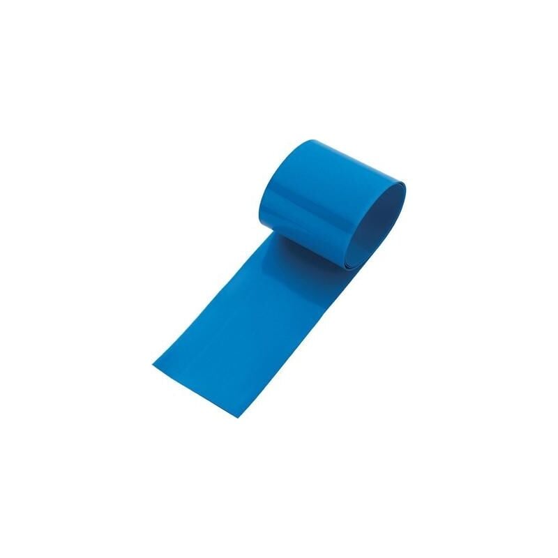 Gaine thermorétractable pour batteries sans colle 2:1 Conrad Components 93014C88D bleu ø avant retreint: 55 mm 1 l'ens.