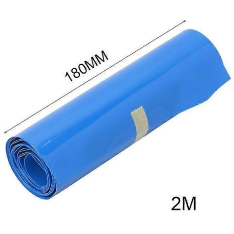 Gaine thermorétractable PVC pour batterie 18650 - Manchon de protection 180mm