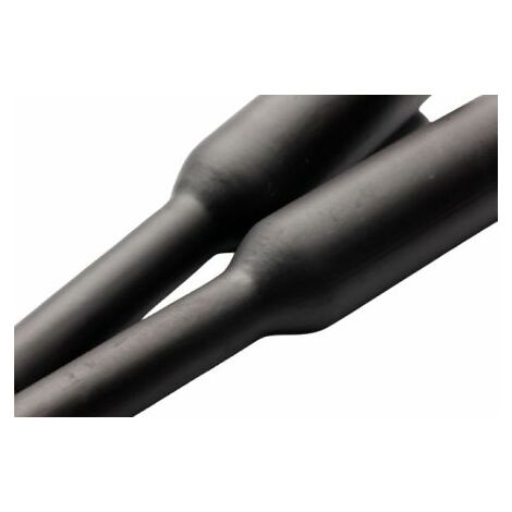 Gaine thermorétractable RS PRO, Dia. 101.6mm Noir rétreint 2:1, 1.22m ( Prix pour 1 )