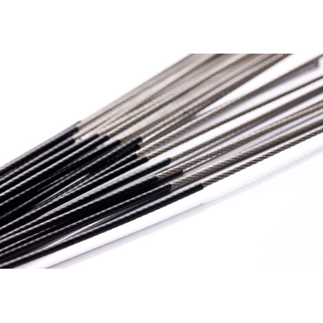 Gaine thermorétractable RS PRO, Dia. 1.2mm rétreint 2:1, 1.2m ( Prix pour 1 )