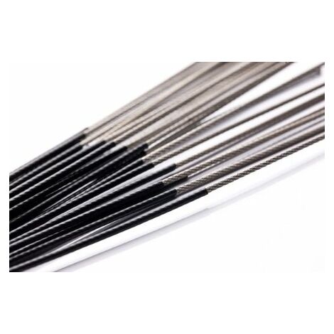 Gaine thermorétractable RS PRO, Dia. 2.4mm rétreint 2:1, 1.2m ( Prix pour 1 )