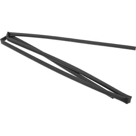 Gaine thermorétractable RS PRO, Dia. 6.4mm Noir rétreint 2:1, 1.2m ( Prix pour Paquet de 5 )