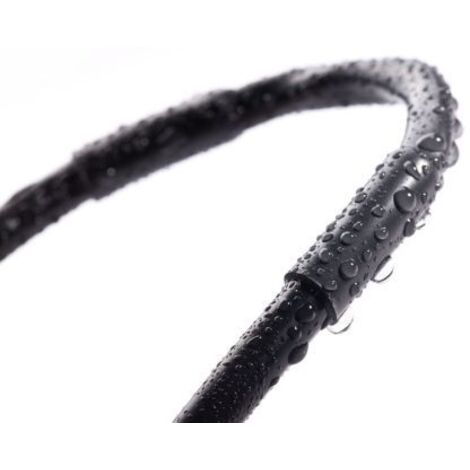 Gaine thermorétractable RS PRO, Dia. 6.4mm Noir rétreint 3:1, 1.22m ( Prix pour 1 )