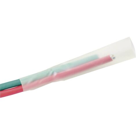 Gaine thermorétractable sans colle 2:1 DSG Canusa 4300127032 transparent Ø intérieur nominal (avant réduction): 12.70 mm 1 pc(s) S50215