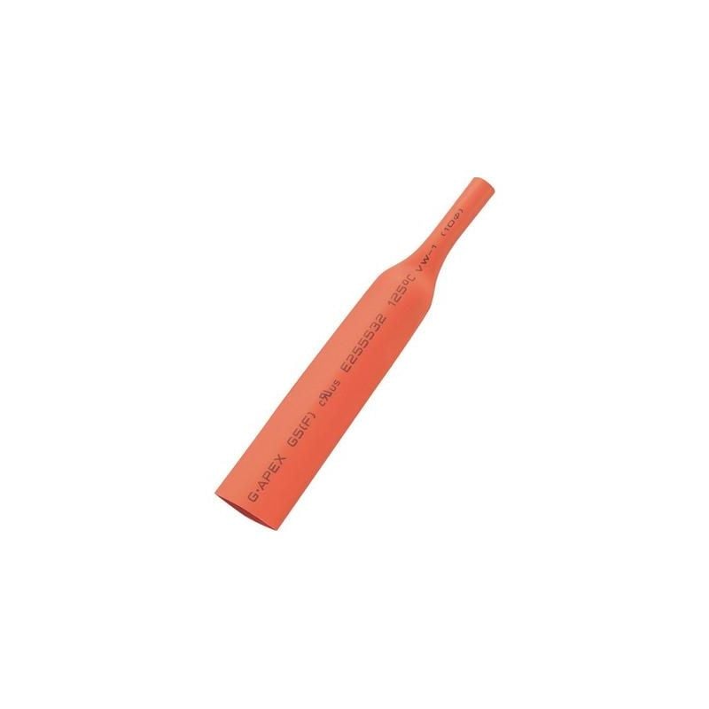 Gaine thermorétractable sans colle 2:1 Tru Components B2G5-5 r 1570156 rouge ø avant retreint: 6 mm 10 m
