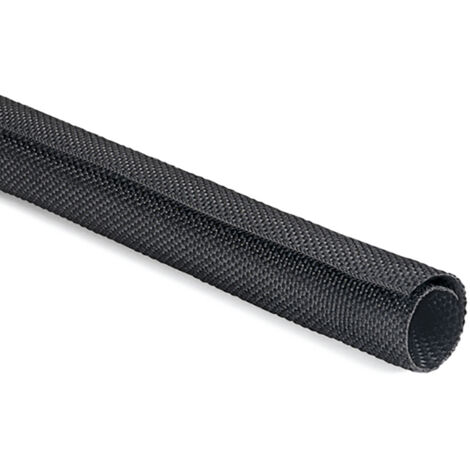 Gaine tissée Helagaine Twist-In 32 Poliestere (PET), (Sacchetto 2m) - HellermannTyton