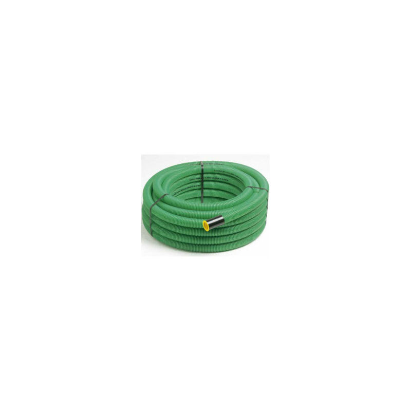 Cable Courant Fort - Gaine Tpc 40 - Verte - Diamètre 40mm - Rouleau de 50 Mètres - TPC40V50
