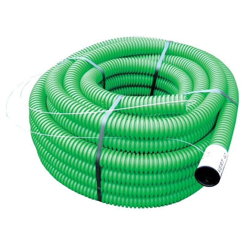 Gaine tpc verte ø 40 mm x 50 mètres