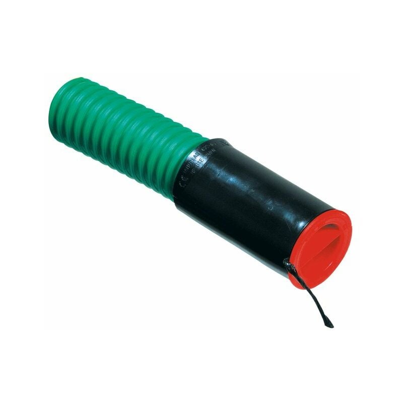 Gaine verte PTT - Couronne 25 m - Diamètre 40 mm