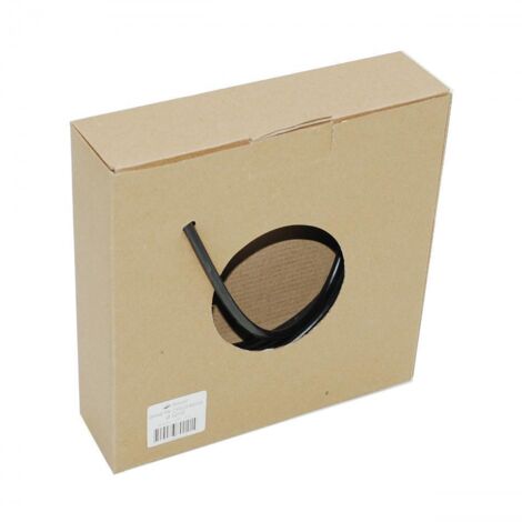 Gaine Transfil 32/10 grosse std noire en rouleau de 30m pour moto
