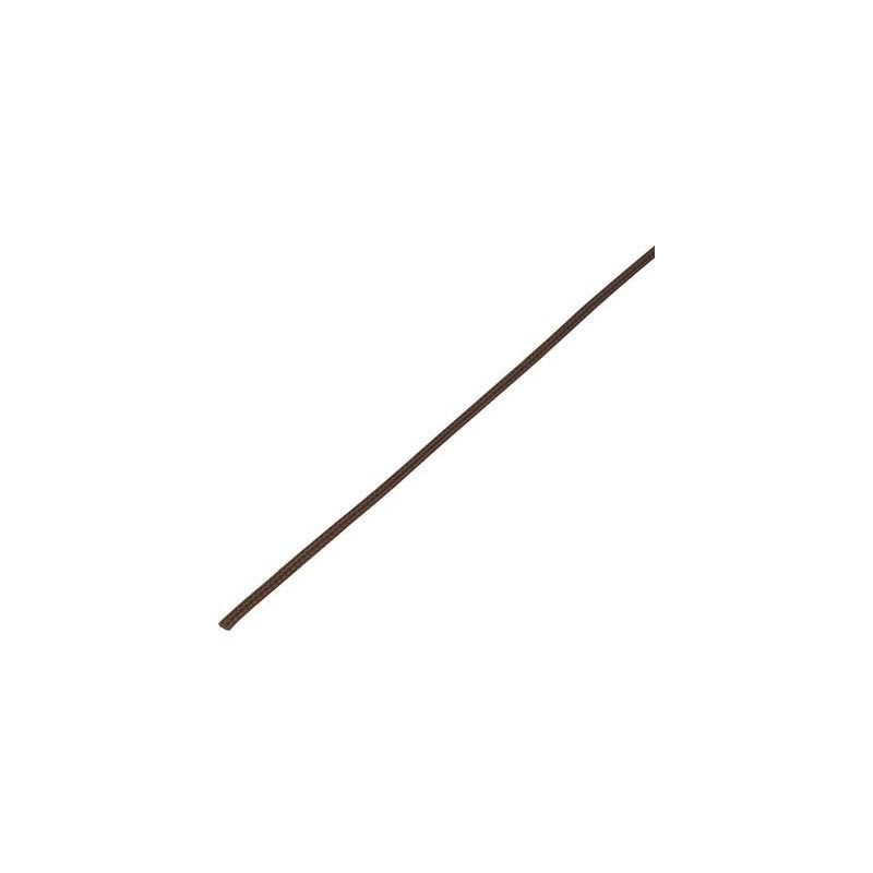 Gaine tressée Tru Components CBBOX0205-BROWN 1569274 marron pet 2 à 5 mm 10 m