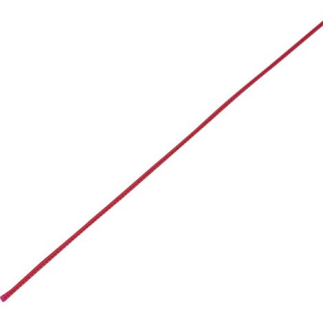 Gaine tressée TRU COMPONENTS CBBOX0307-RD 1570435 rouge PET 3 à 7 mm 10 m