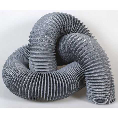 Gaine VMC souple 125mm – Longueur 3m – PVC durable pour ventilation silencieuse – Installation facile pour systèmes domestiques et industriels – Autogyre