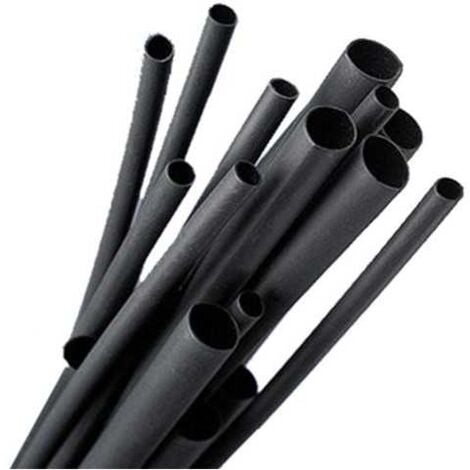 Gaines PVC Flexibles diamètre 6mm Noir