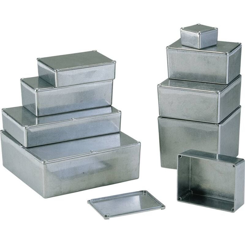 G0478 Boîtier 190.5 x 190.5 x 66.5 aluminium Alliage aluminium aluminium (nature) 1 pc(s) - Gainta