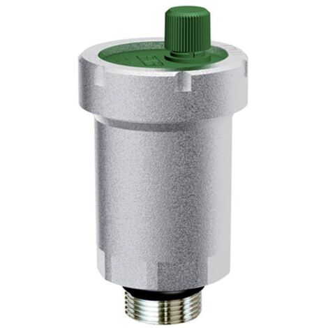 GAISER -Válvula de purga de aire automática recta en latón FAR 2045  Cromo - 3/8"