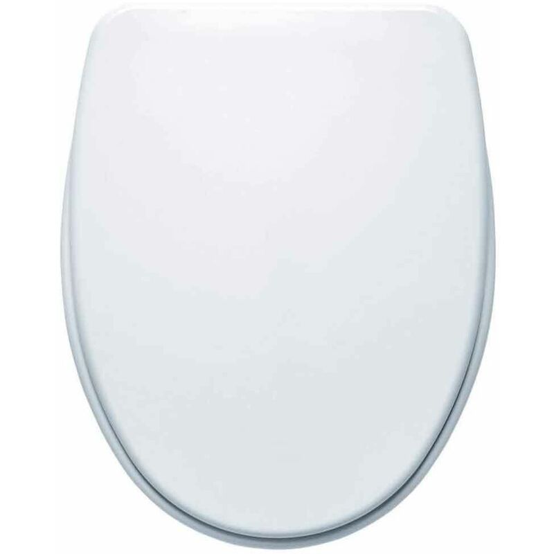 Siège de toilette coussiné Elia blanc G5137901 - Gala
