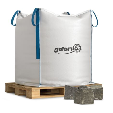 Galamio Basaltpflaster 4/6 gebrochen 1000kg BigBag