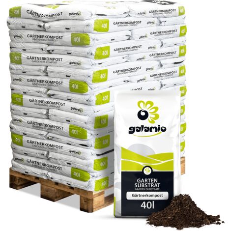 Galamio Gärtnerkompost 40l x 42 Sack 1680l