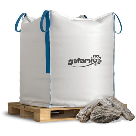 Galamio Gneis Schroppen kaschiert getrommelt 1000kg