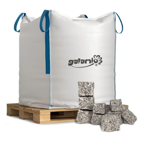 Galamio Granitpflaster 4/6 gespalten 1000kg BigBag