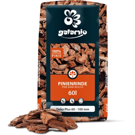 Galamio Rindenmulch Pinie Deko Plus 60l
