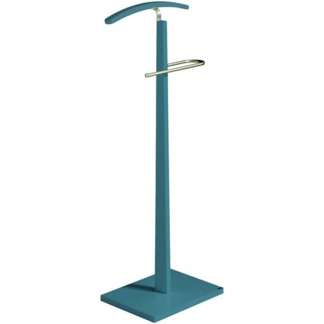 Galan 303 herraje cromo satinado y madera color azul. 114 cm (alto), 48 cm (ancho), 28 cm(fondo).