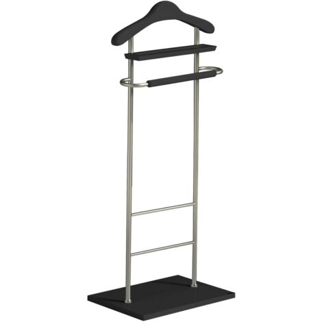 Galán 313 herraje cromo satinado lacado negro, 110cm(alto) 45cm(ancho) 28cm(largo)