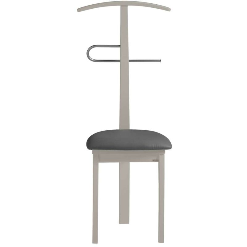 

Galán 364 con asiento cromado satinado varios colores y tapizados para escoger 108 cm(alto)46 cm(ancho)44 cm(largo) Color VISON