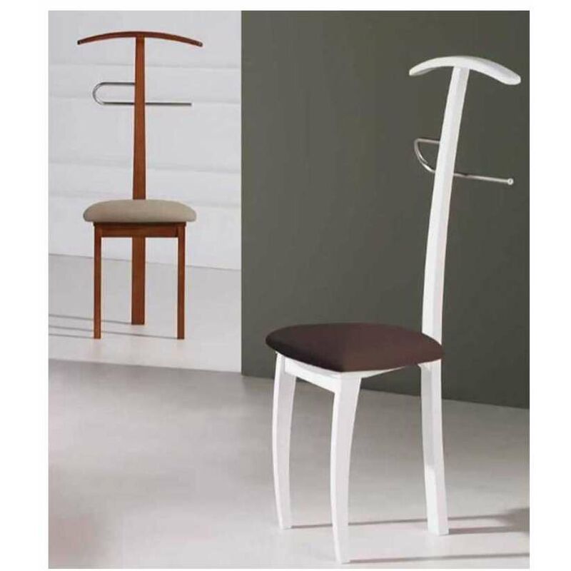 

Galán 364 con asiento cromado satinado varios colores y tapizados para escoger 108 cm(alto)46 cm(ancho)44 cm(largo) Color MOGANO