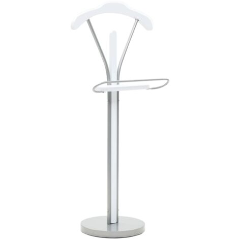 Galán de noche blanco 45x35x107 cm vidaXL429294