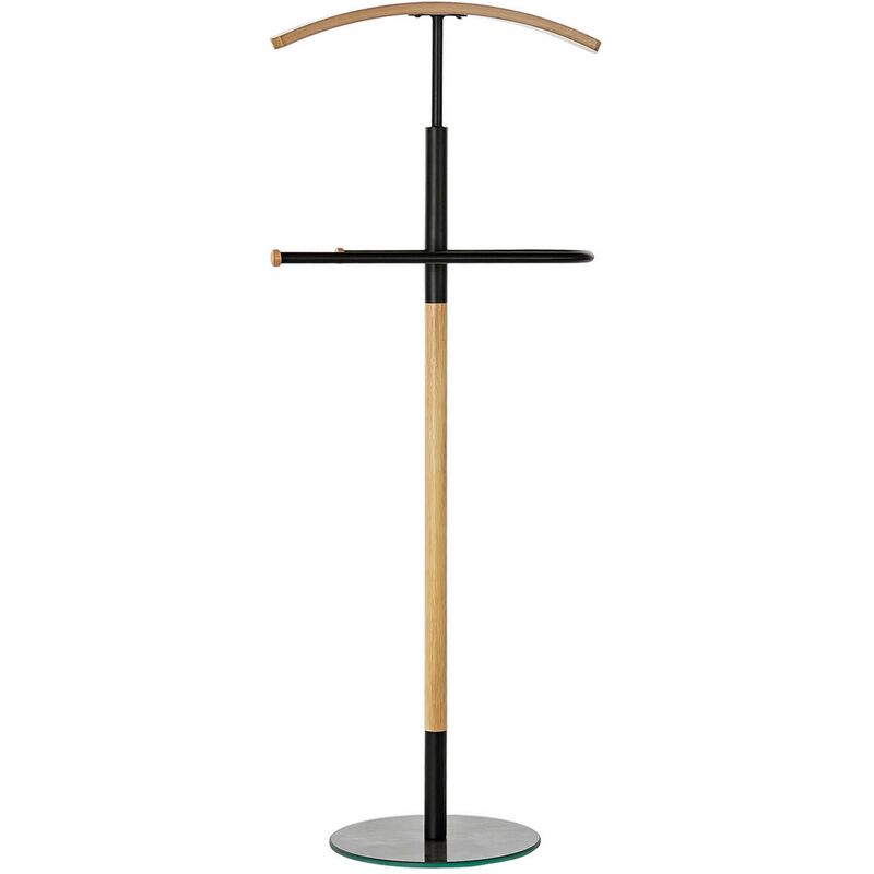 

Galán de Noche DKD Home Decor Negro Madera Metal (47 x 30 x 117 cm)