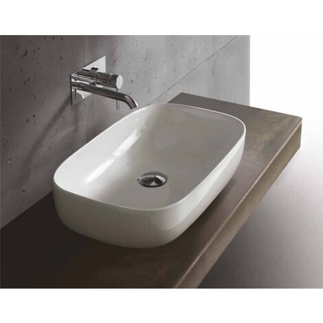 GALASSIA Dream lavabo 64x38 appoggio bianco codice prod: 7300