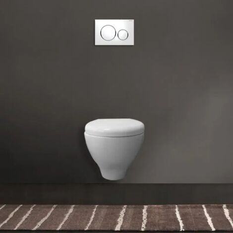 GALASSIA Eden wc senza brida fissaggi inclusi sospeso 36x53 bianco codice prod: 7212