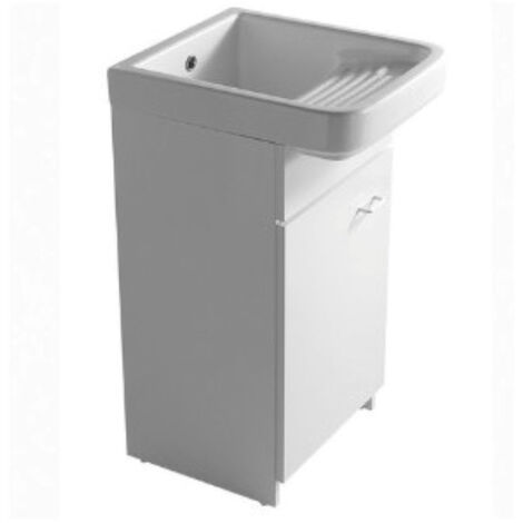 GALASSIA Mobile sotto lavatoio bianco 45X46 serie Minerva codice prod: 9011
