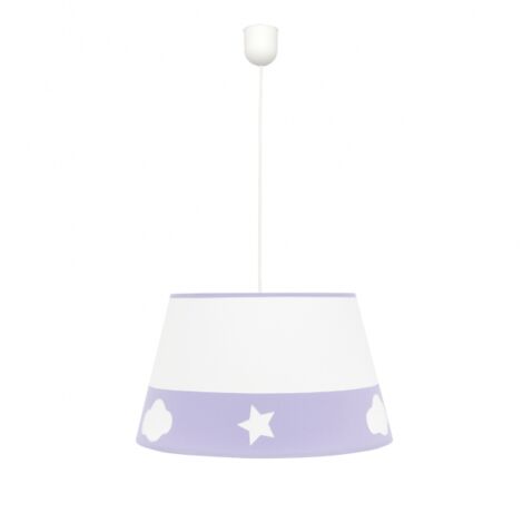 Galaxia Pendelleuchte 1xe27 Lila de FABRILAMP.
