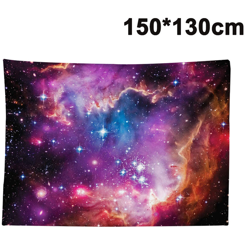 

Abcrital - Galaxy Starry Sky Tapestry Universe Space Tapiz Colgante de pared Colgante de pared Psychedelic Mysterious Nebula Star Tapiz de pared para