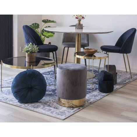 Galdar - tapis - bleu - 200x300 cm