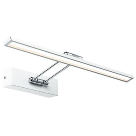 Applique murale LED SDB FLOSS en aluminium brossé - Les Meubles et