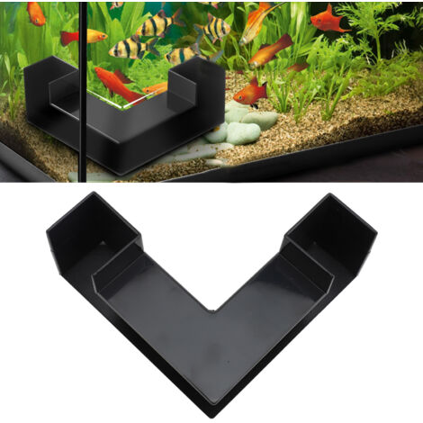 [Galería de acuarios] Túnel para gambas y peces, ABS, diseño discreto, instalación rápida, sustrato