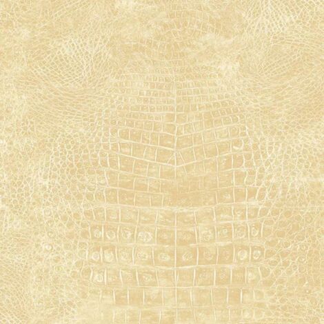 Galerie Natural FX Crocodile Skin Effect Wallpaper Wild Life Animal Realistic