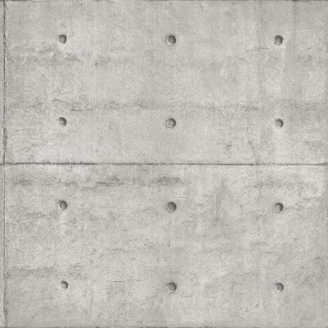 Galerie Slate Tile Effect Grey Wallpaper Modern Feature Paste The Wall