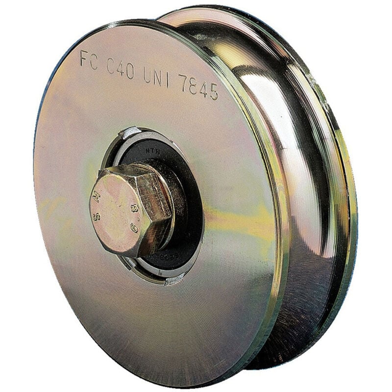 Comunello - Roue gorge ronde 2 roulements 100mm R20 315-100