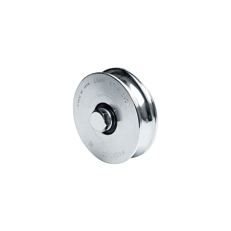 Roue en acier galvanisé pour portail A.315 MM.120