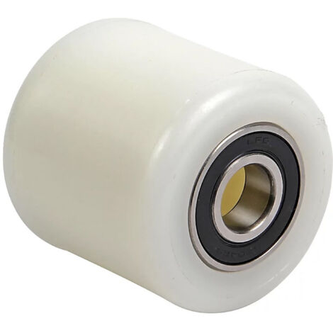 Galet 82 x 90 PLASTIQUE Polyamide BLANC  Alésage  (AL) : 20 mm