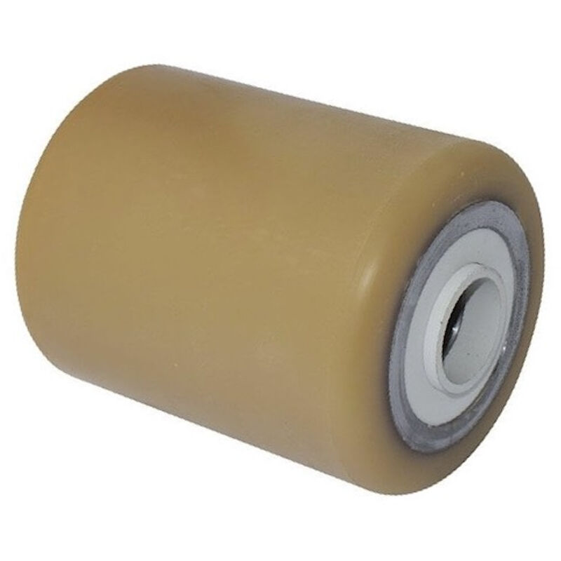 Galet Ø 85 x (L) 75 (LM) 80 (AL) 20 Vulkollan avec joint blanc (Fenwick)